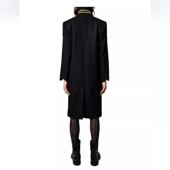 Zadig & Voltaire NWT monarque wool coat - Picture 3 of 15